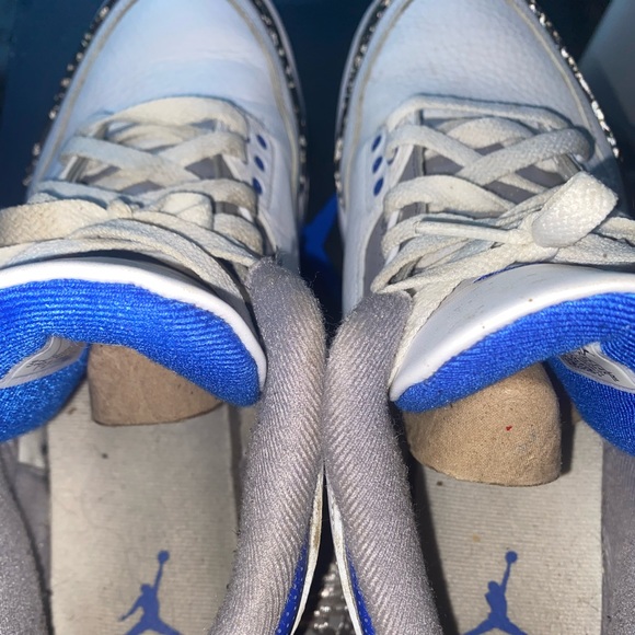 JORDAN 3 RETRO RACER BLUE - Picture 7 of 8